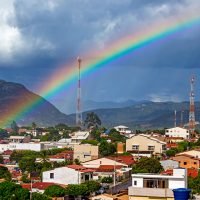Chuva com Arco-Íris em Paramirim