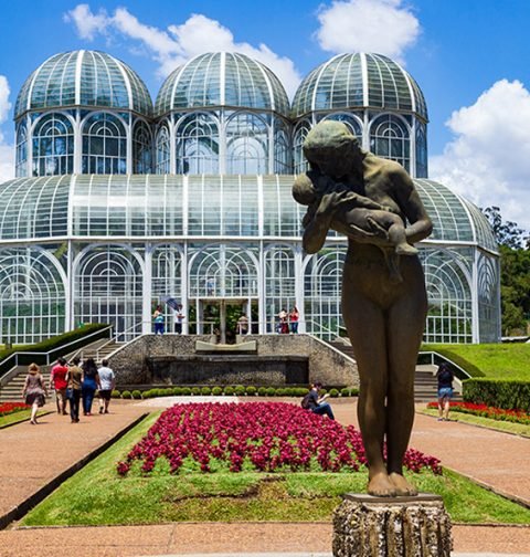 Passeio pelo Jardim Botânico de Curitiba
