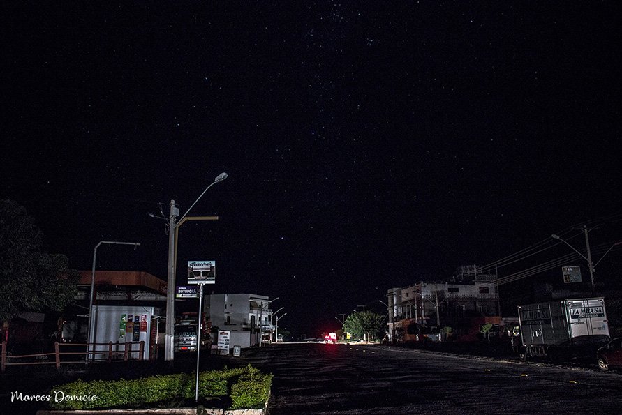 Noite de apagão em Paramirim