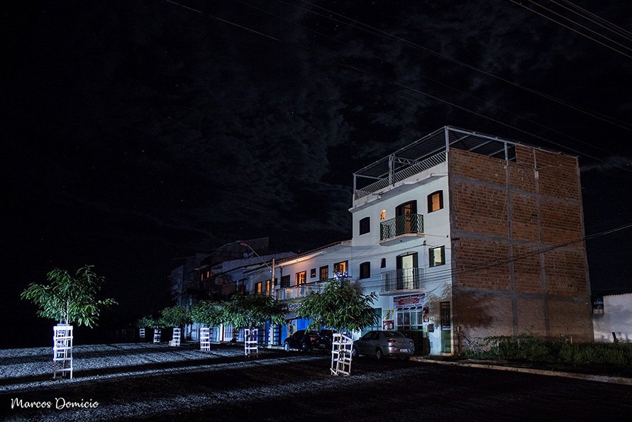 Noite de apagão em Paramirim