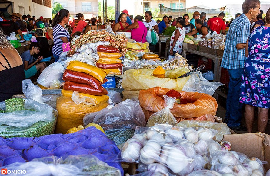 Temperos da feira livre de Paramirim