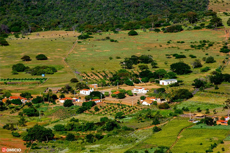 Vilarejo da comunidade da Santana